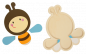 Preview: Einlegepuzzle ""Bienchen""